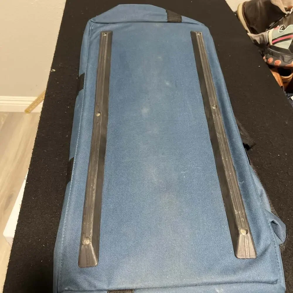 XL Ryobi Tool Bag 25”x12” Opens Wide Handle Zip Top Preowned Used Bottom Base